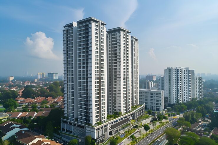 Illustrative apartment render, Manjari Khurd, Pune