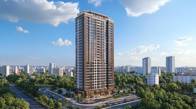 Illustrative apartment render, Tathawade, Pune