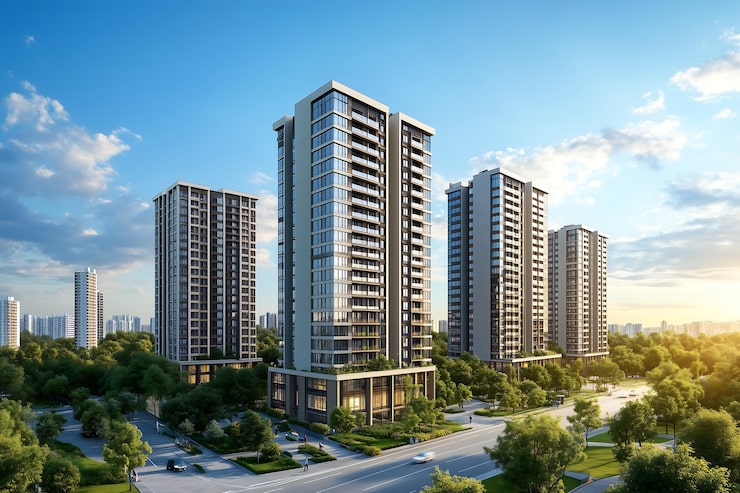 Illustrative apartment render, Keshav Nagar, Pune