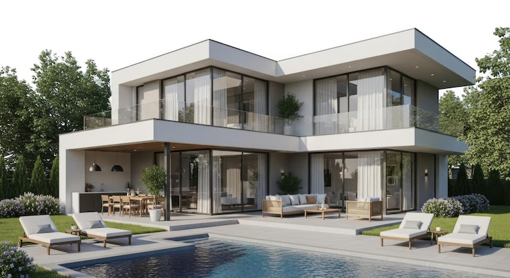 Illustrative plotted development render, Urse, Pune